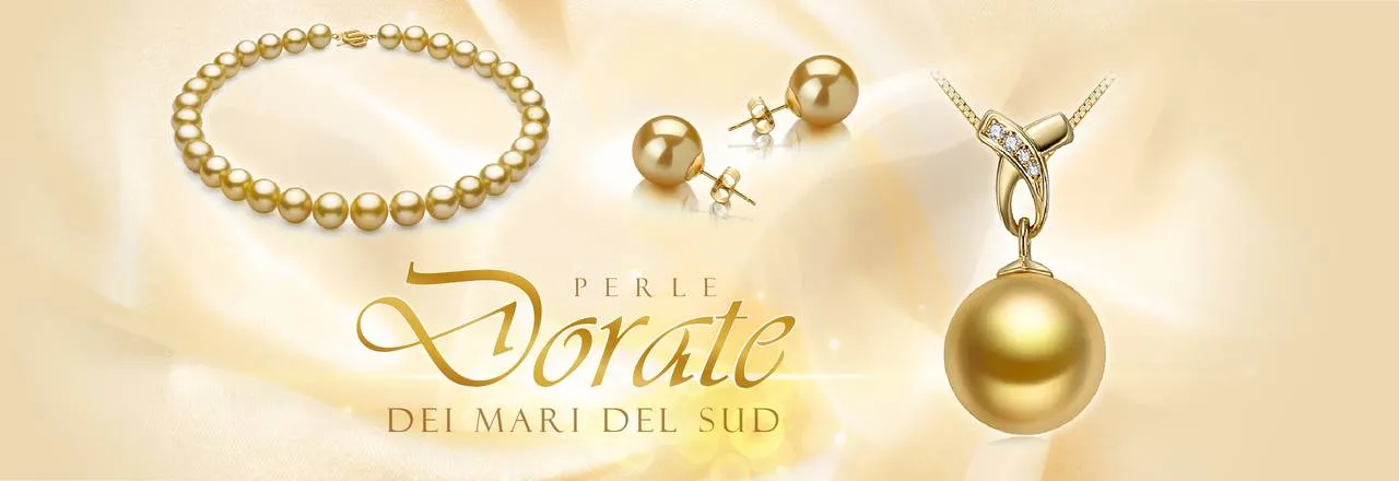 PearlsOnly Perle dorate dei Mari del Sud