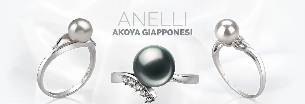 PearlsOnly Anelli di perle Akoya