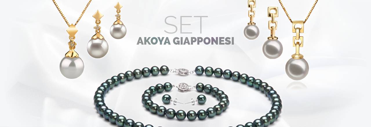 PearlsOnly Set Akoya giapponese