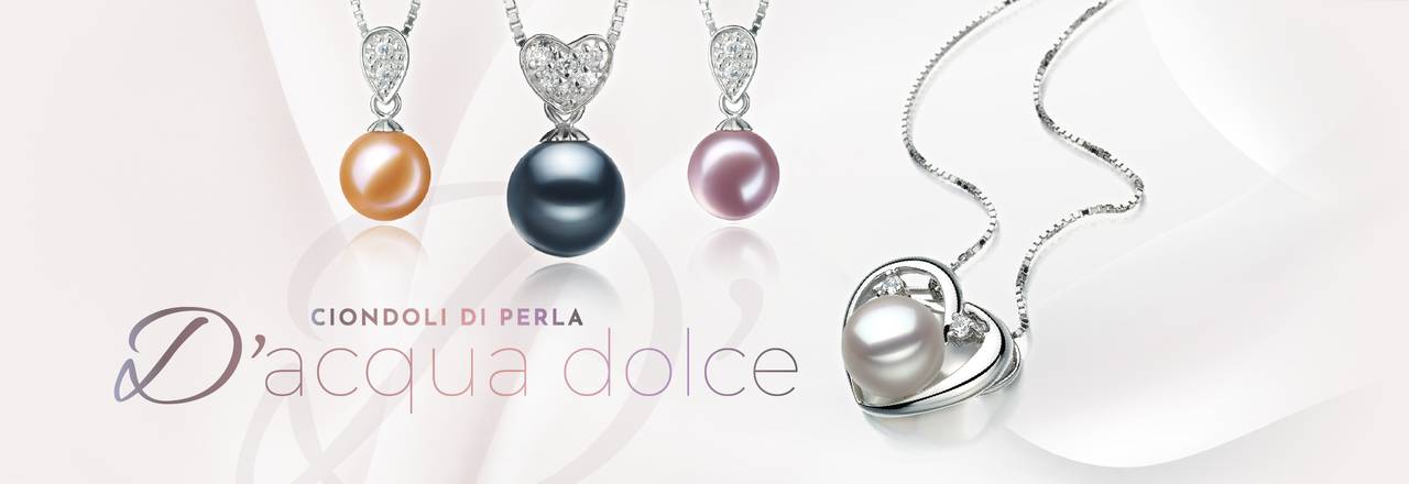 PearlsOnly Ciondolo di perle d'acqua dolce