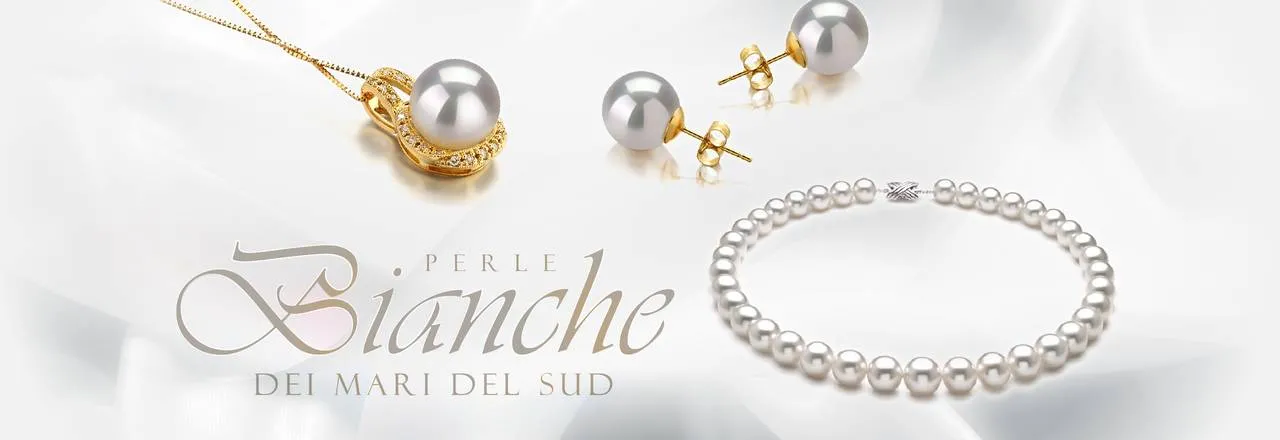 PearlsOnly Perle bianche dei Mari del Sud